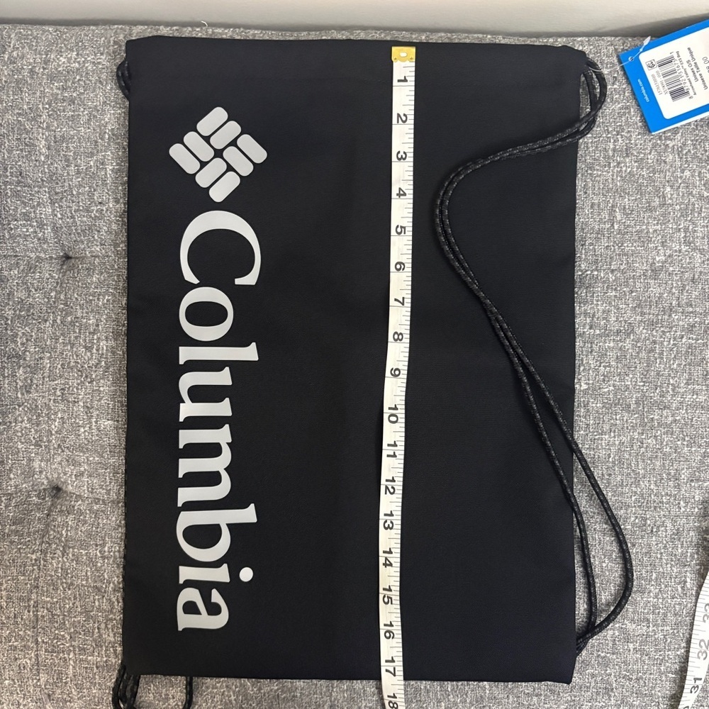 Columbia Black Drawstring Backpack - Picture 3 of 3